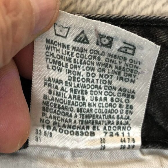 Lee Riders Women's Jeans Size 8 Petite Black Denim Mid Rise Bootcut Casual - Picture 7 of 10